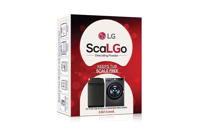 LG Washing Machine ScaLGo 5-Pack Tub Cleaner Powder (Top Load/Front Load)